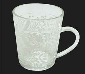 Caneca Americana Khokloma Branca