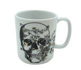 Caneca Caveira Dourada