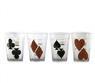 Kit 04 Copos Baralho Real