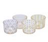 Kit 04 Porta Velas Geometrico