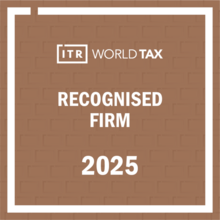 2025_ITR World Tax Recognised